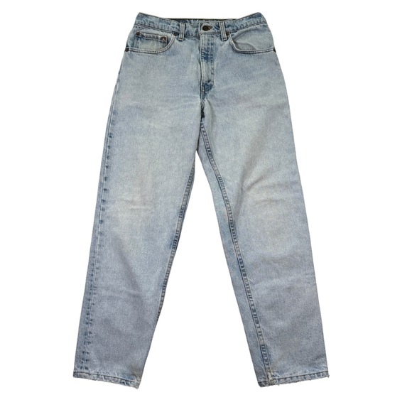 Levis Other - VINTAGE Levis 550 Relaxed Fit Tapered Leg Jeans Mens 30x30 Light Wash Casual 90s